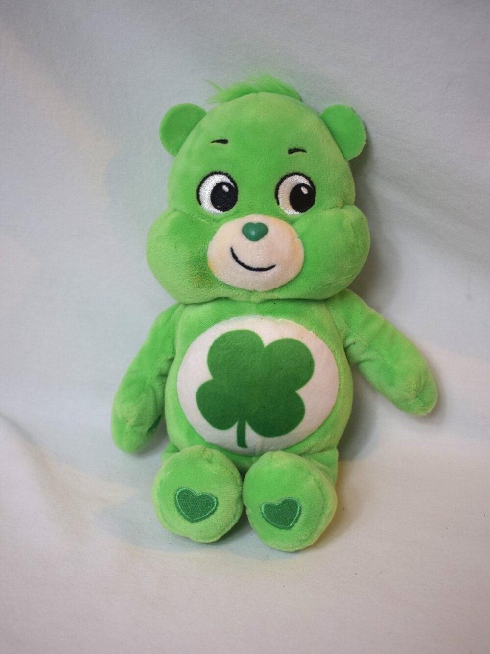 2020 Basic Fun Green Shamrock Lucky Care Bear 10 Inch